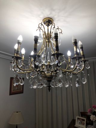 lampara lagrimas 12 luces