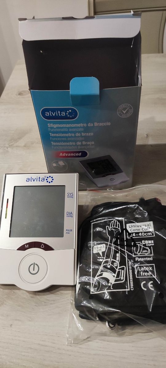 Tensiómetro de brazo Alvita Advanced
