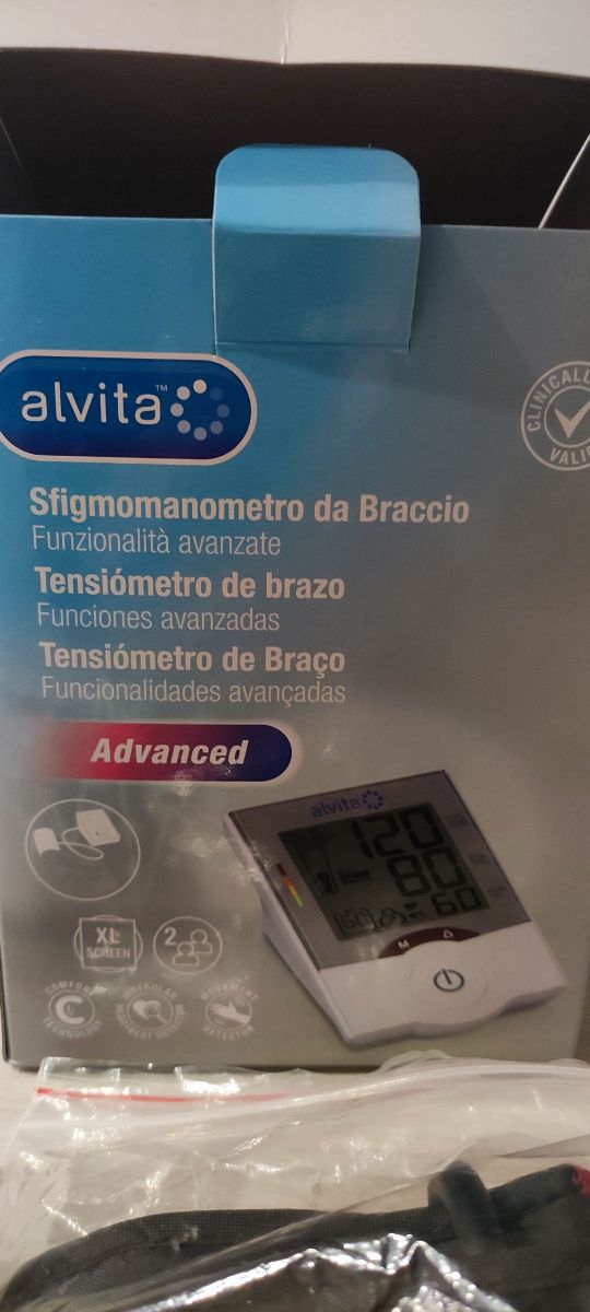Tensiómetro de brazo Alvita Advanced