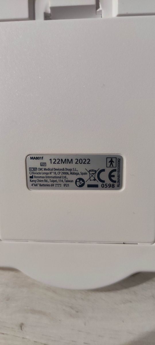 Tensiómetro de brazo Alvita Advanced