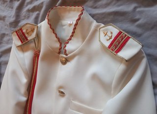 Traje de comunión de niño almirante