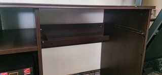 Mueble ordenador y silla