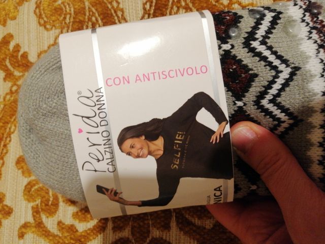 Calzino Donna. Taglia Unica. Nuovo. Perida