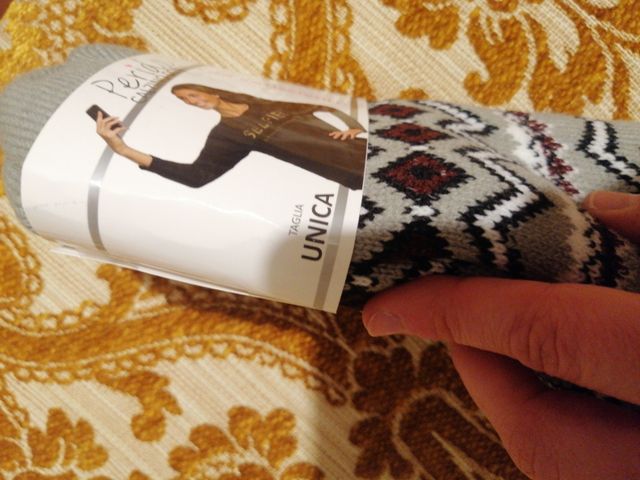 Calzino Donna. Taglia Unica. Nuovo. Perida