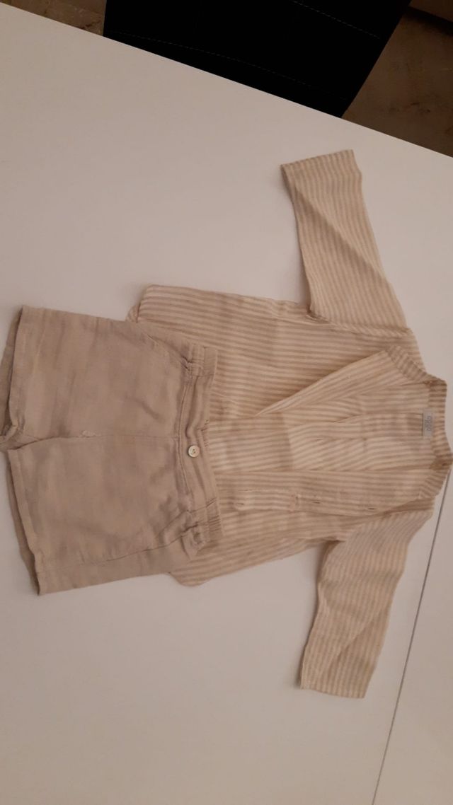 Ropa bebé lino MARCA COCO