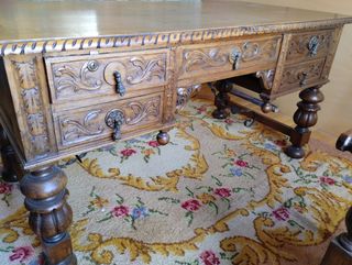 CONJUNTO ESCRITORIO ANTIGUO