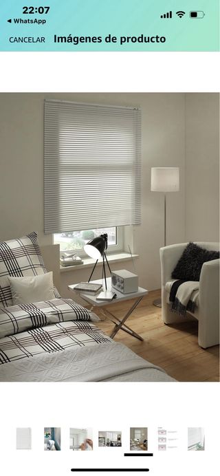 estor blanco proteccion de luz y deslumbramiento