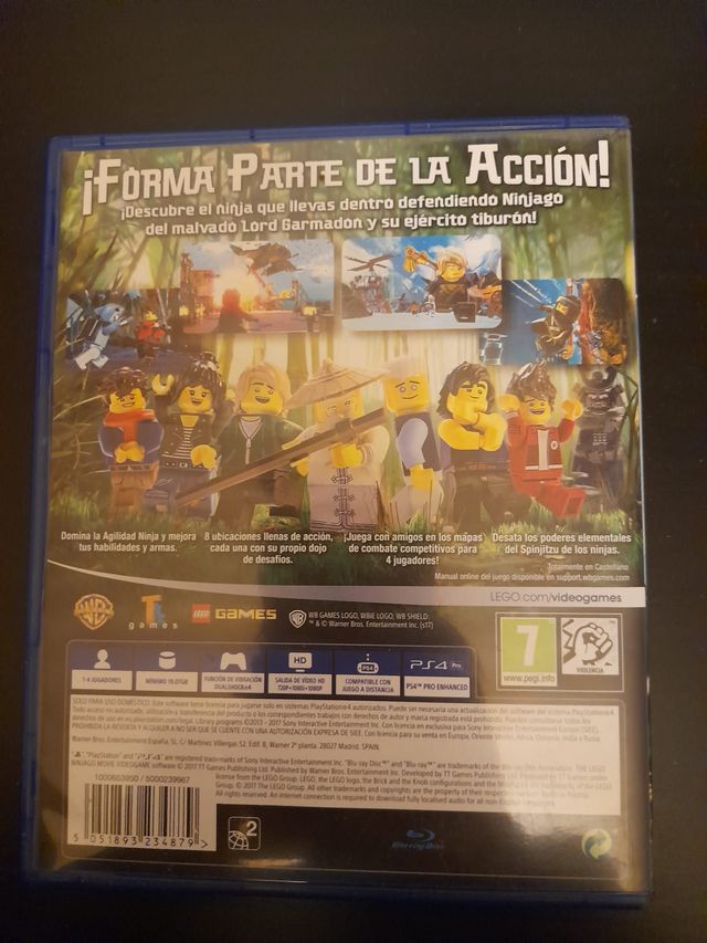 Juego PS4 Ninjago