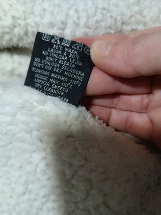 Chaqueta borreguito tipo lana