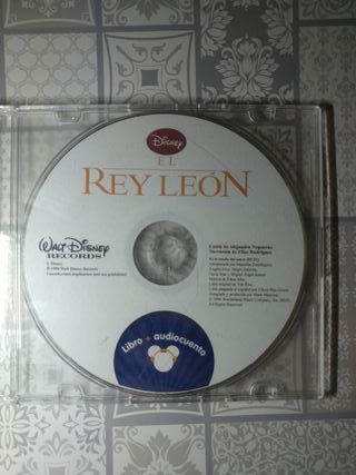 el rey león libro + audio cuento