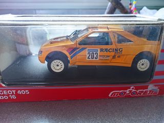 Coche antiguo majorette Peugeot 405 turbo 16