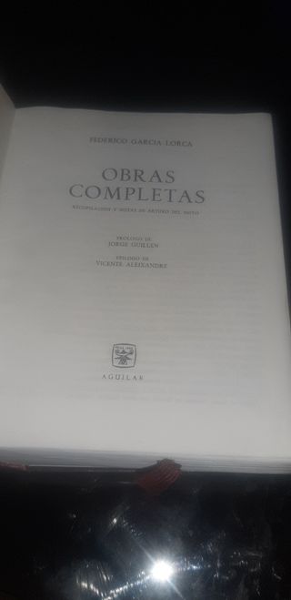Obras completas de F.G.lorca