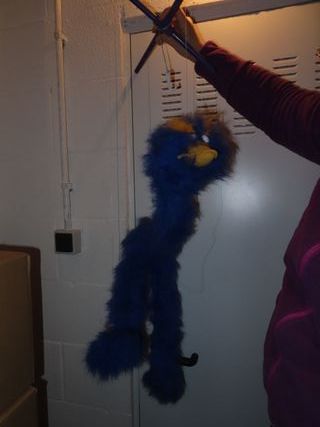 marioneta pitufina mickey pinocho pajaro.