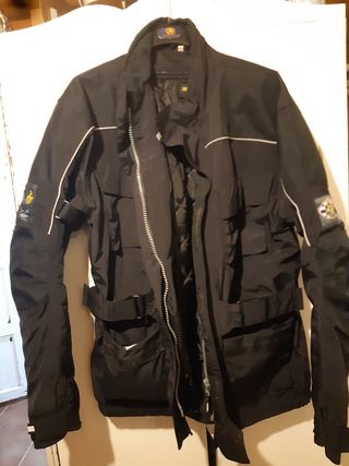Chupa , chaqueta, parka de moto Telefonica