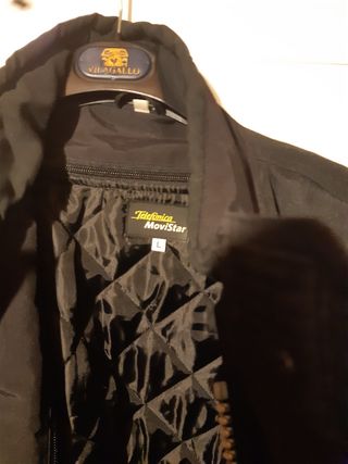 Chupa , chaqueta, parka de moto Telefonica