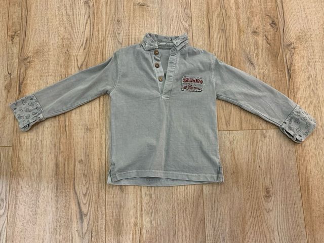 Polo niño manga larga