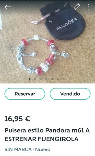 Pulsera estilo Pandora pack 03 NUEVA FUENGIROLA