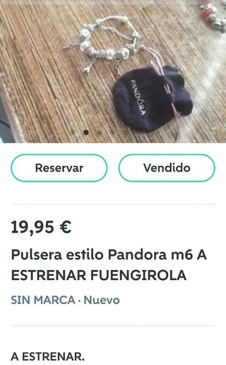 Pulsera estilo Pandora pack 03 NUEVA FUENGIROLA