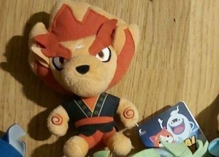 Peluche personaggio manga game Yokai watch,Blazion