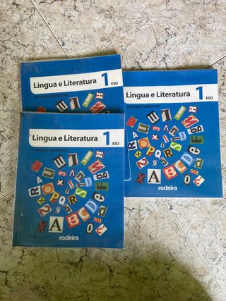 Libros de texto Lingua e Literatura 1°ESO