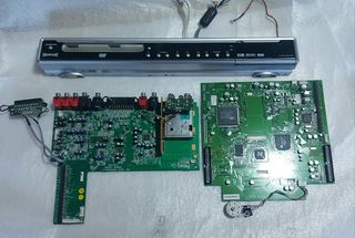Placas y frontal dvd hdd magnum