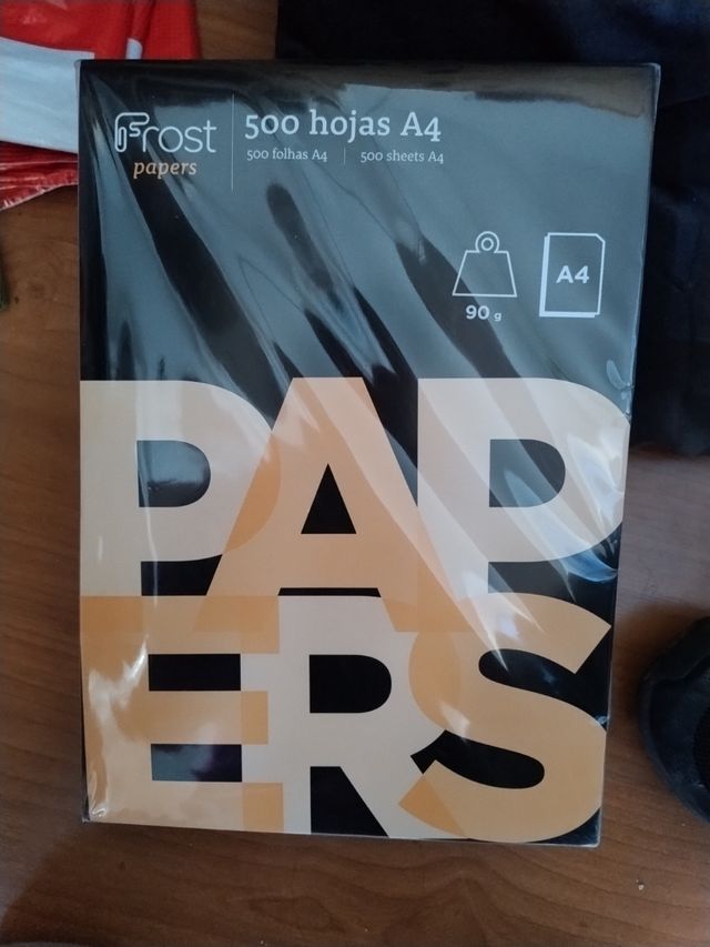 2 paquetes de folios