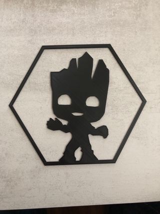 Adorno Groot Hexágono 3D