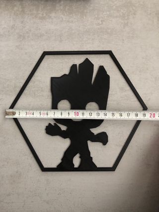 Adorno Groot Hexágono 3D