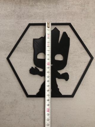 Adorno Groot Hexágono 3D