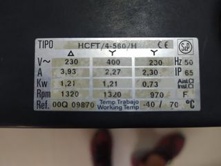 Extractor de aire Industrial