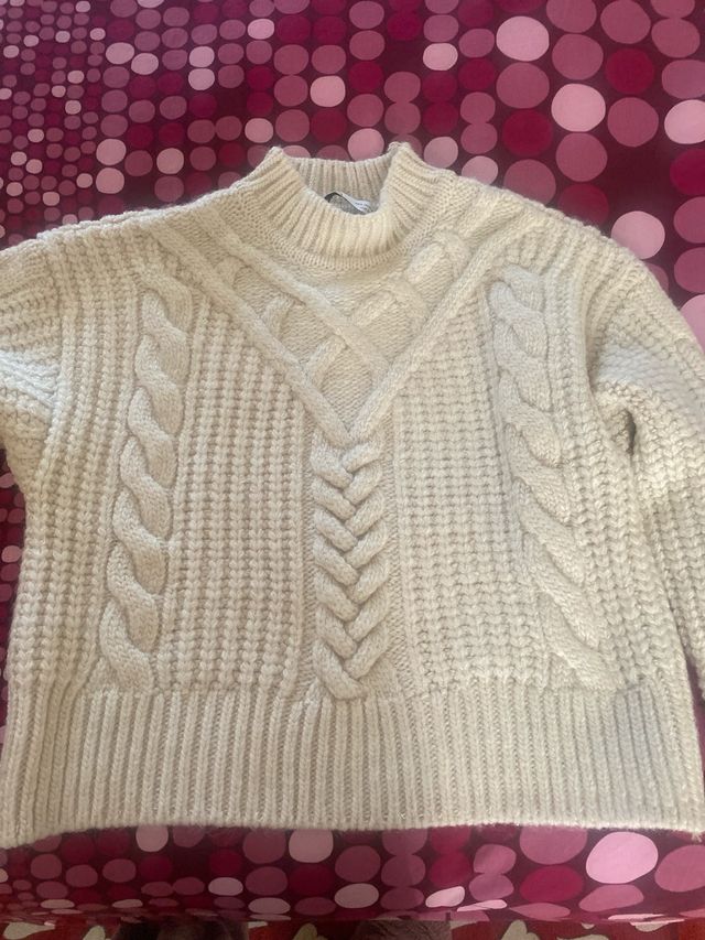 Bershka maglione bianco