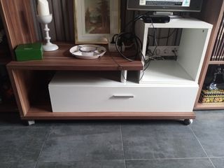 Mesa baja con cajón  Mueble televisión
