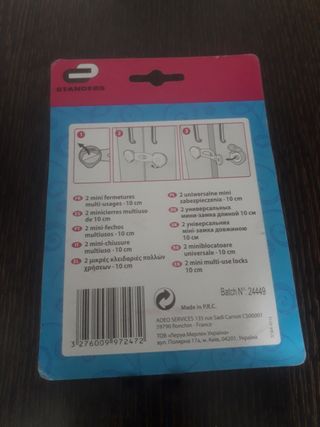 Accesorios seguridad niños en casa.