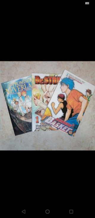 kuroko no basket N7,DR. stone N1 e the promise n.1
