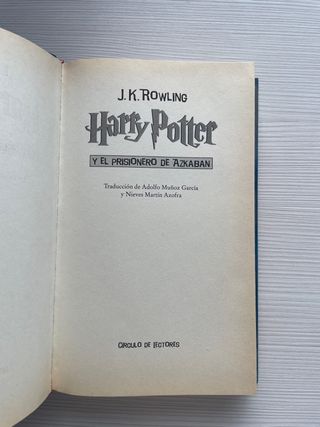 Harry Potter y el prisionero de Azkaban