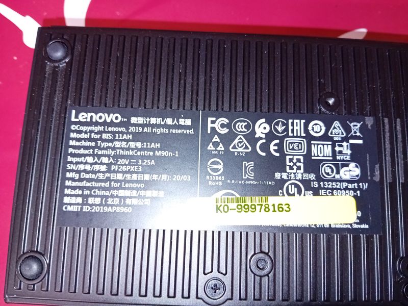 Lenovo ThinkCentre  M90n-1 Nano 4GB / 128 nvme afbeelding 4