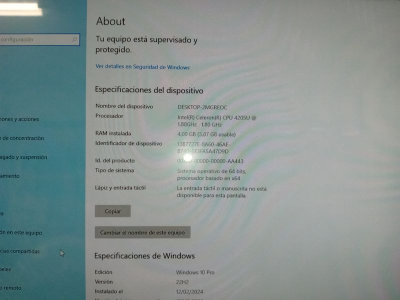 Lenovo ThinkCentre  M90n-1 Nano 4GB / 128 nvme afbeelding 8