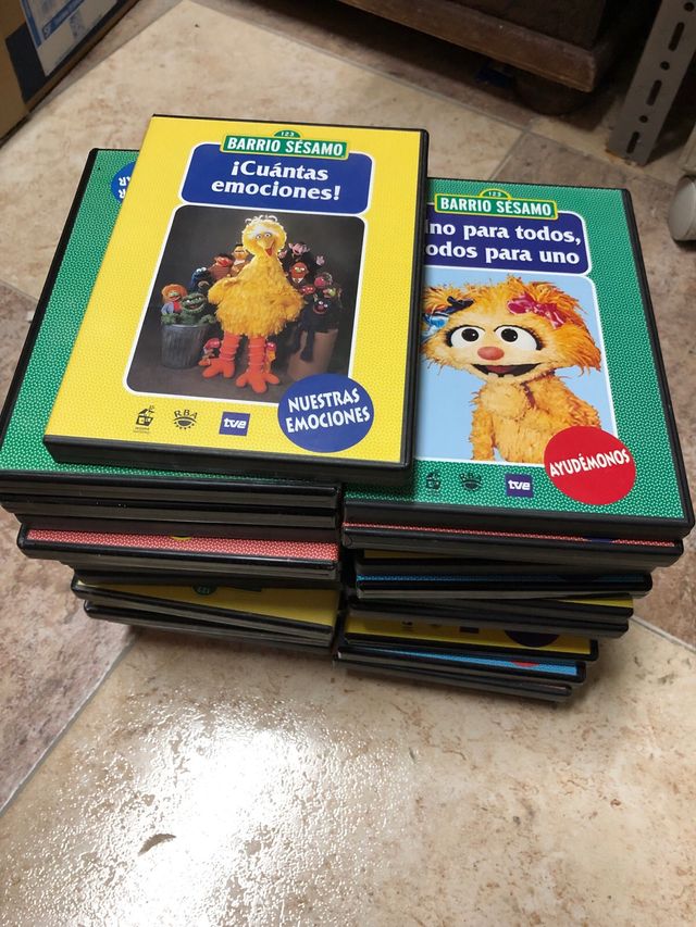 dvd barrio sesamo