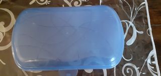 contenitore plastica lega blu