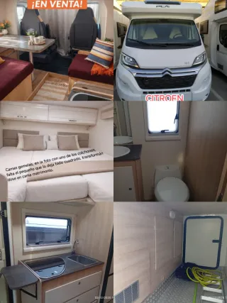 Autocaravana perfilada- camas gemelas-2019 letra C