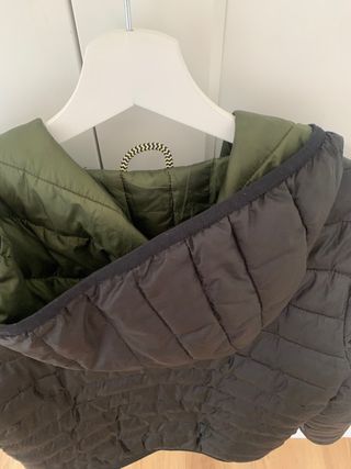 plumifero negro capucha t.S Scoth&Soda