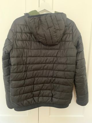 plumifero negro capucha t.S Scoth&Soda