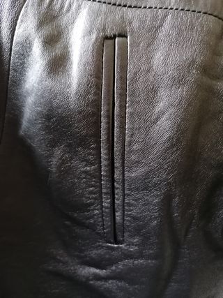 Cappotto lungo in vera pelle