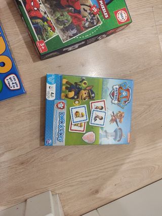 Lote juegos niños 3 años