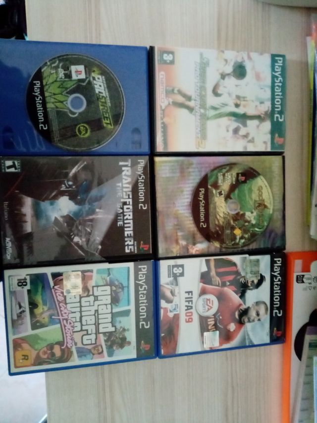 LOTTO 6 GIOCHI PER PLAYSTATION 2 