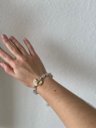 Pulsera oro y perlas de Beautiful Earth