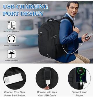 Mochila portátil impermeable
