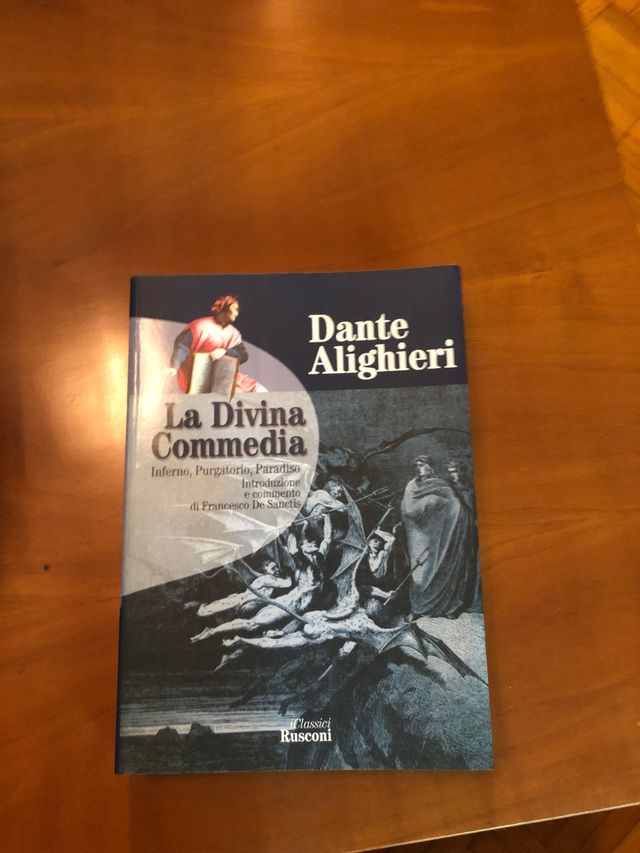 libro :la divina commedia