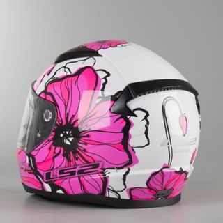 CASCO MOTO LS2 FF 353 RAPID POPPIES PINK