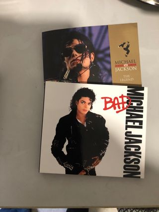 CD MICHAEL JACKSON CON LIBRO
